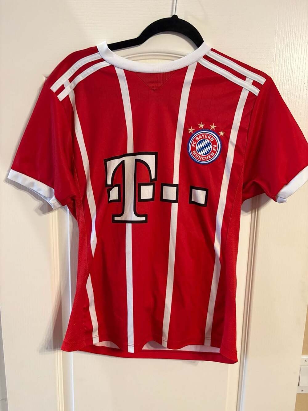 Adidas FC Bayern Munich Home Soccer Jersey CH Red White